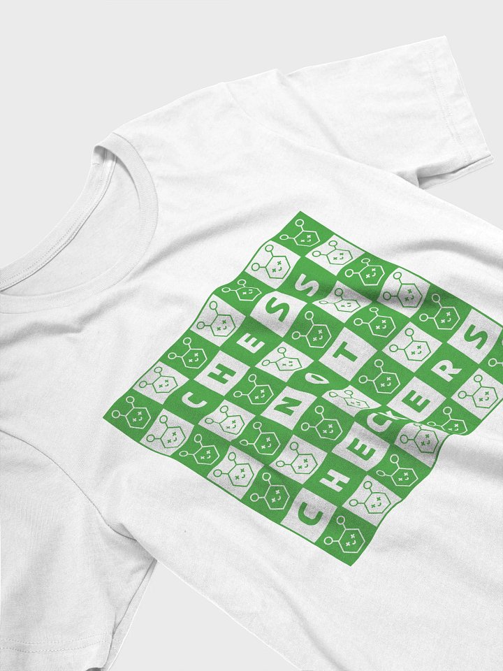 CHESS NOT CHECKERS GREEN product image (2)