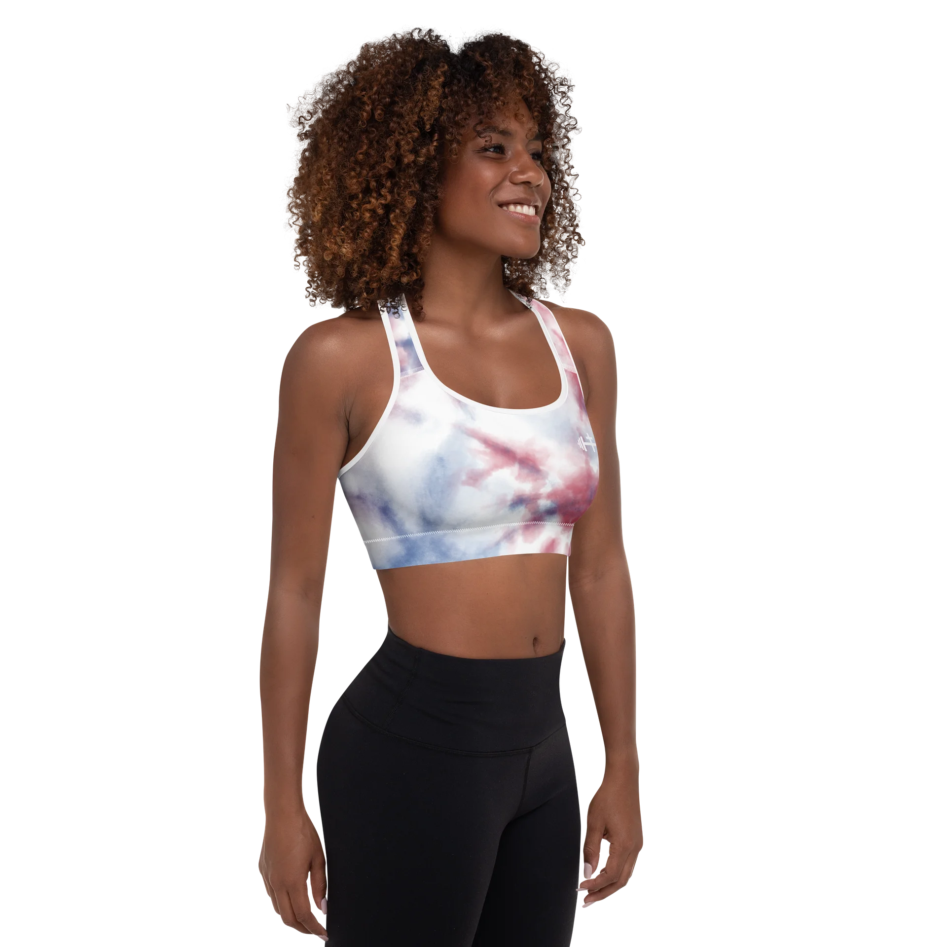 His House Womens Padded Sports Bra - "USA 250th" product image (6)
