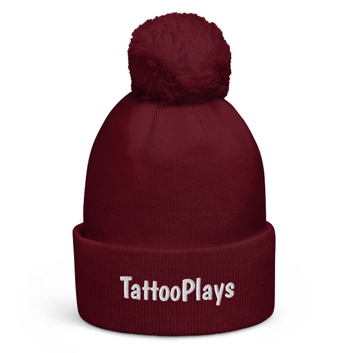TattooPlays Signature Beanie – Cozy Vibes, Creator Pride 🧶✨ product image (1)
