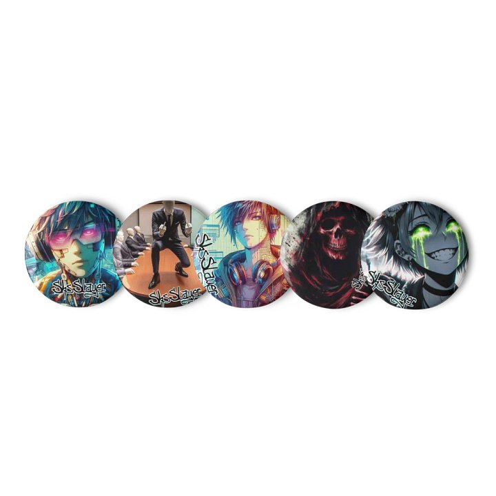 ShsSlayer Pin Button Set product image (1)
