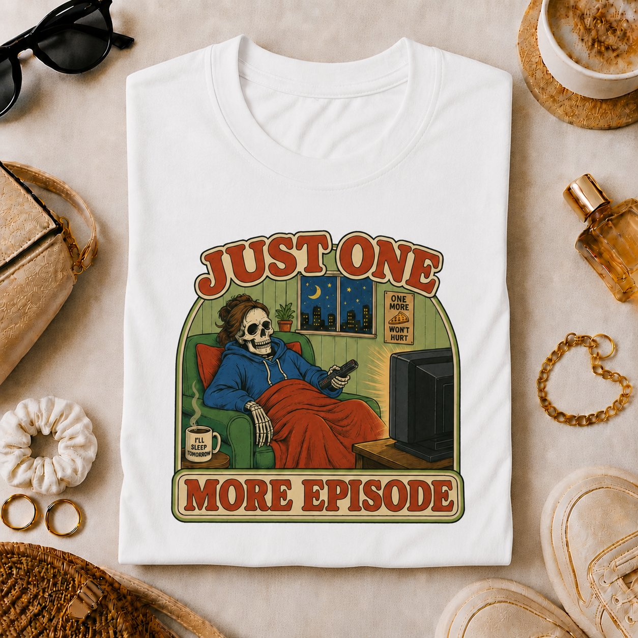 Just One More Episode Tee product image (1)