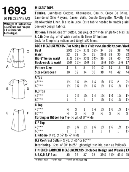 Simplicity 1693 product image (3)