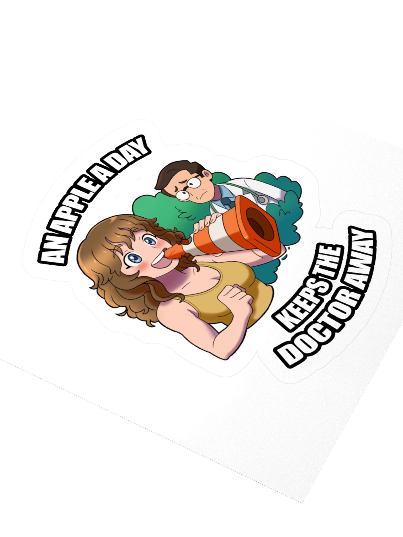 An Apple A Day Sticker product image (3)