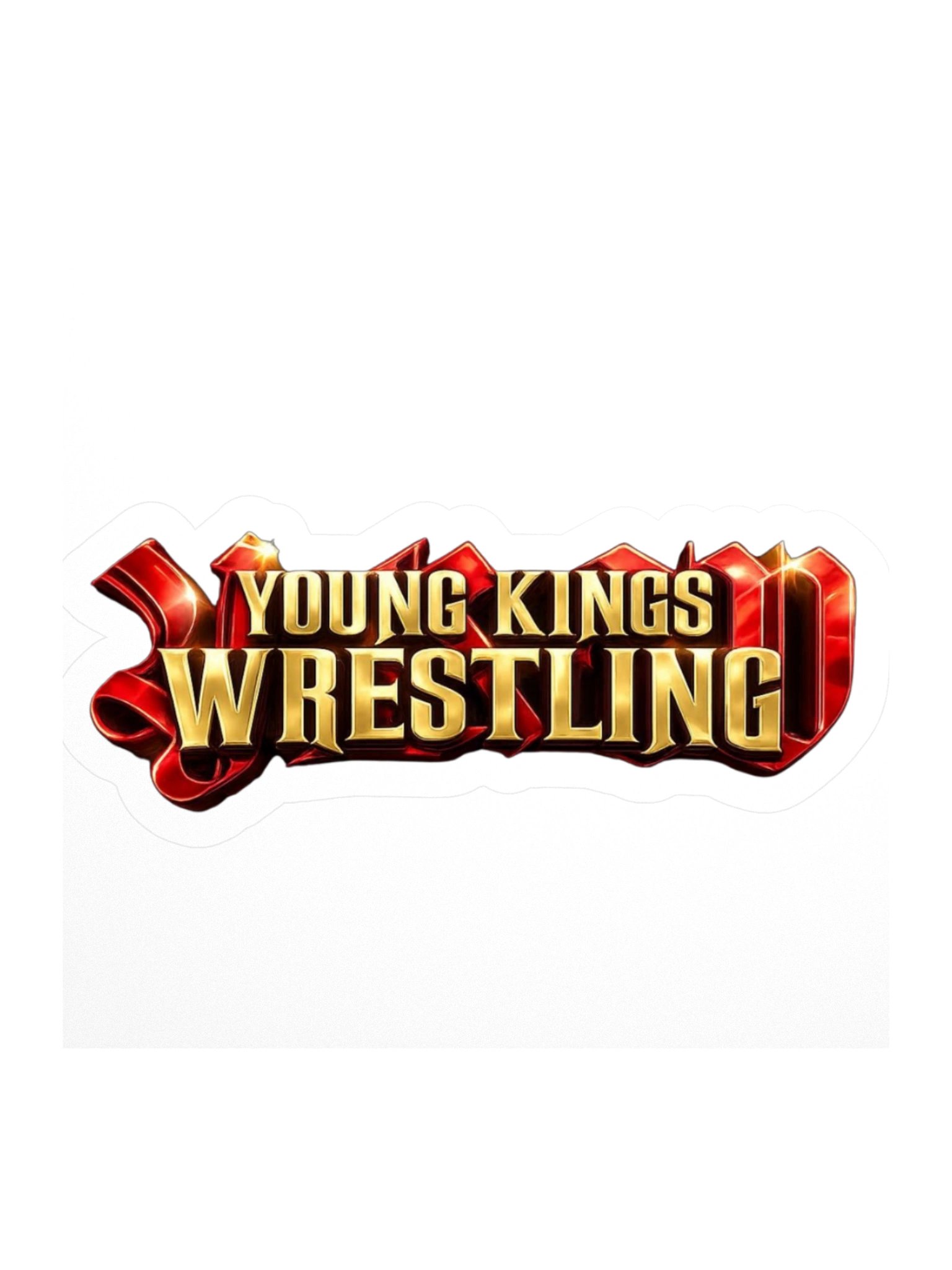 Young Kings Wrestling Logo Sticker product image (2)