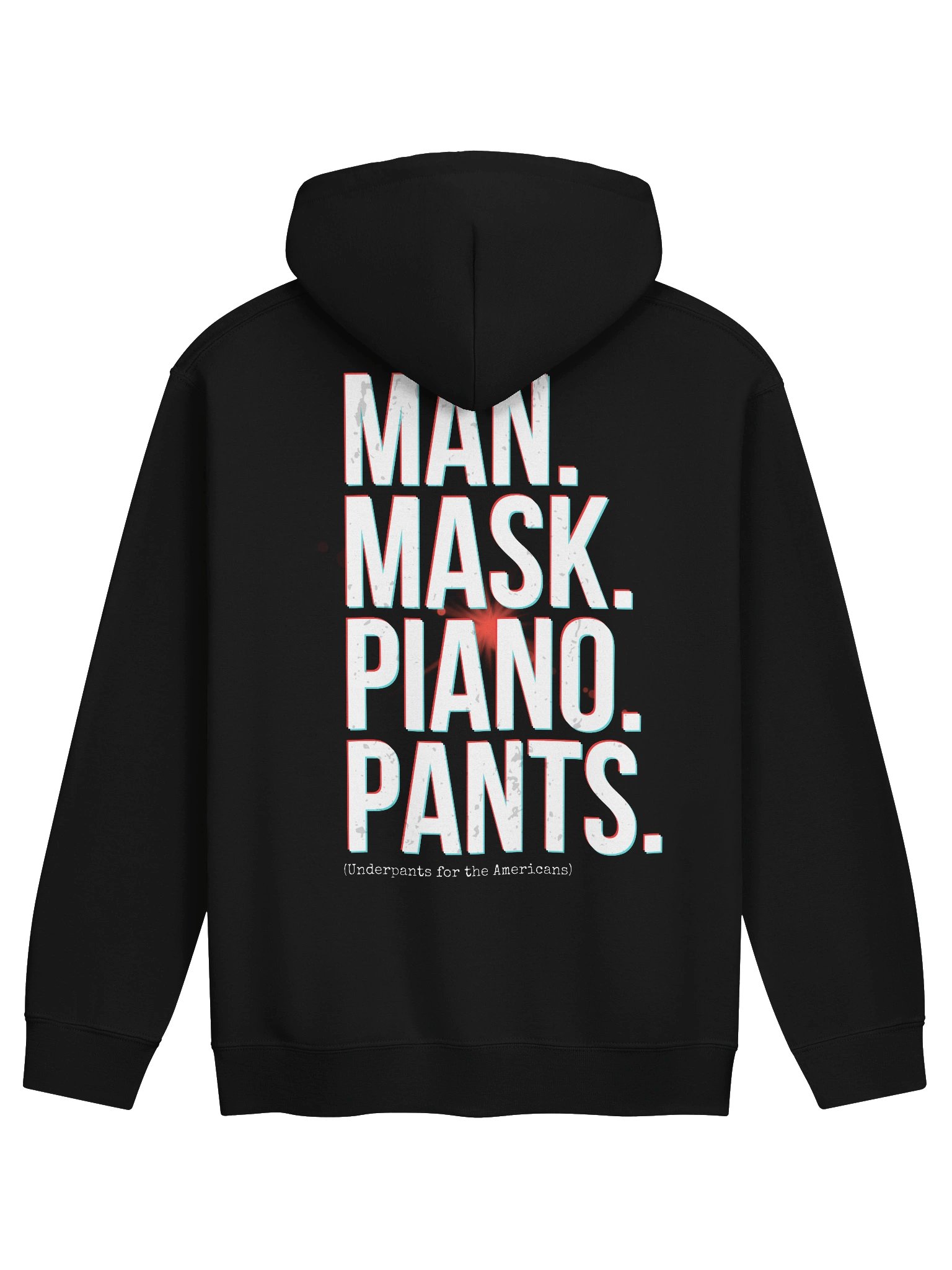 *BRAND NEW* Man. Mask. Piano. Pants. Hoodie (version 2) product image (2)