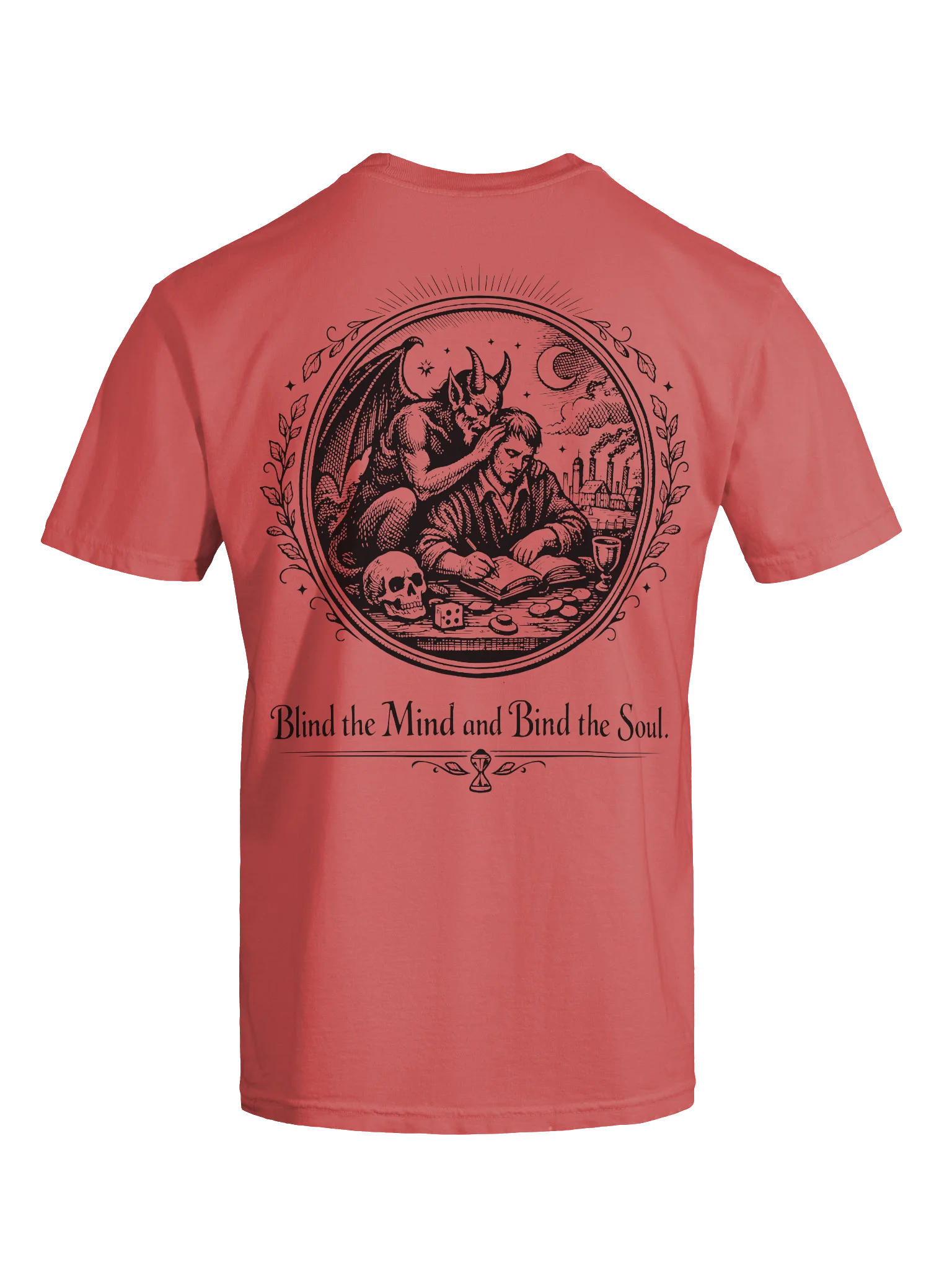 Blind the Mind (Black on White/Color) (Back) product image (7)