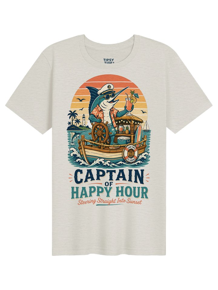 Captain of Happy Hour Tee product image (1)
