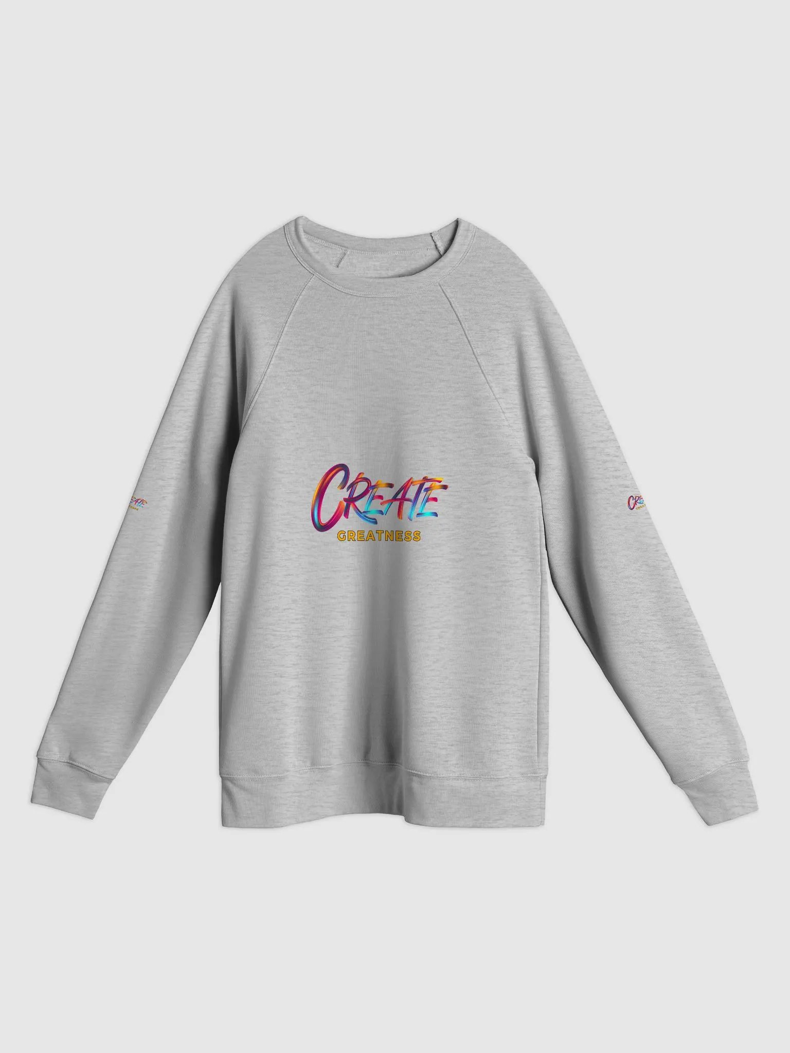 Create Greatness Unisex Fleece Sweatshirt product image (2)