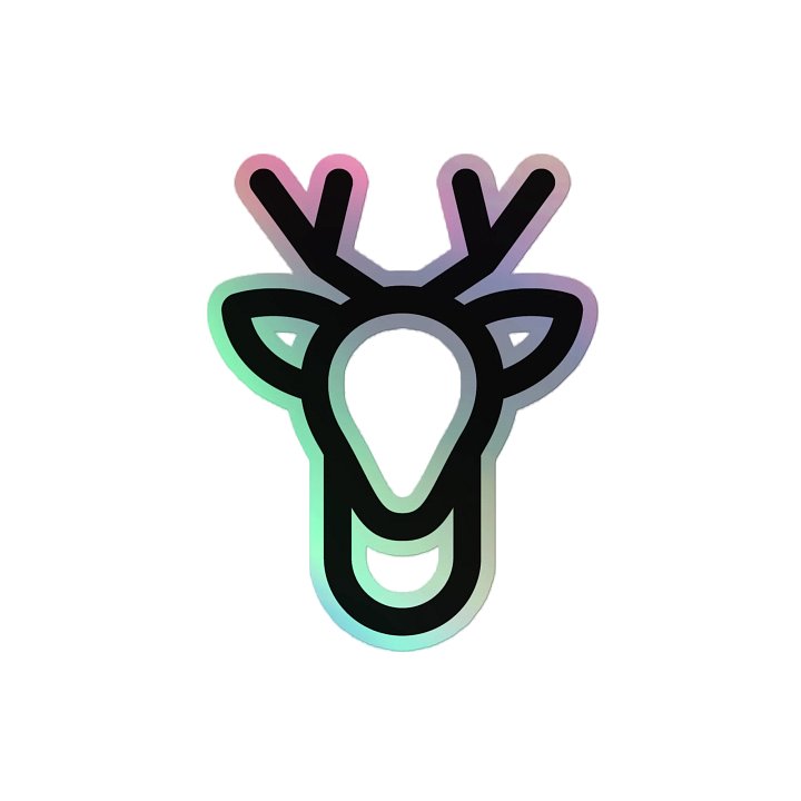 Bambi Holographic Sticker product image (2)