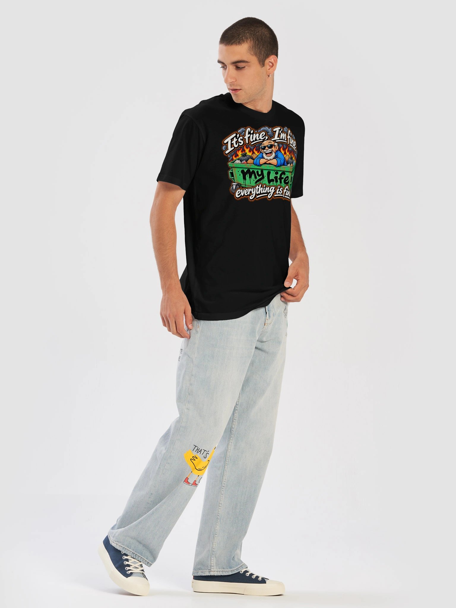 It’s Fine, I’m Fine – Everything Is Fine T-Shirt product image (30)