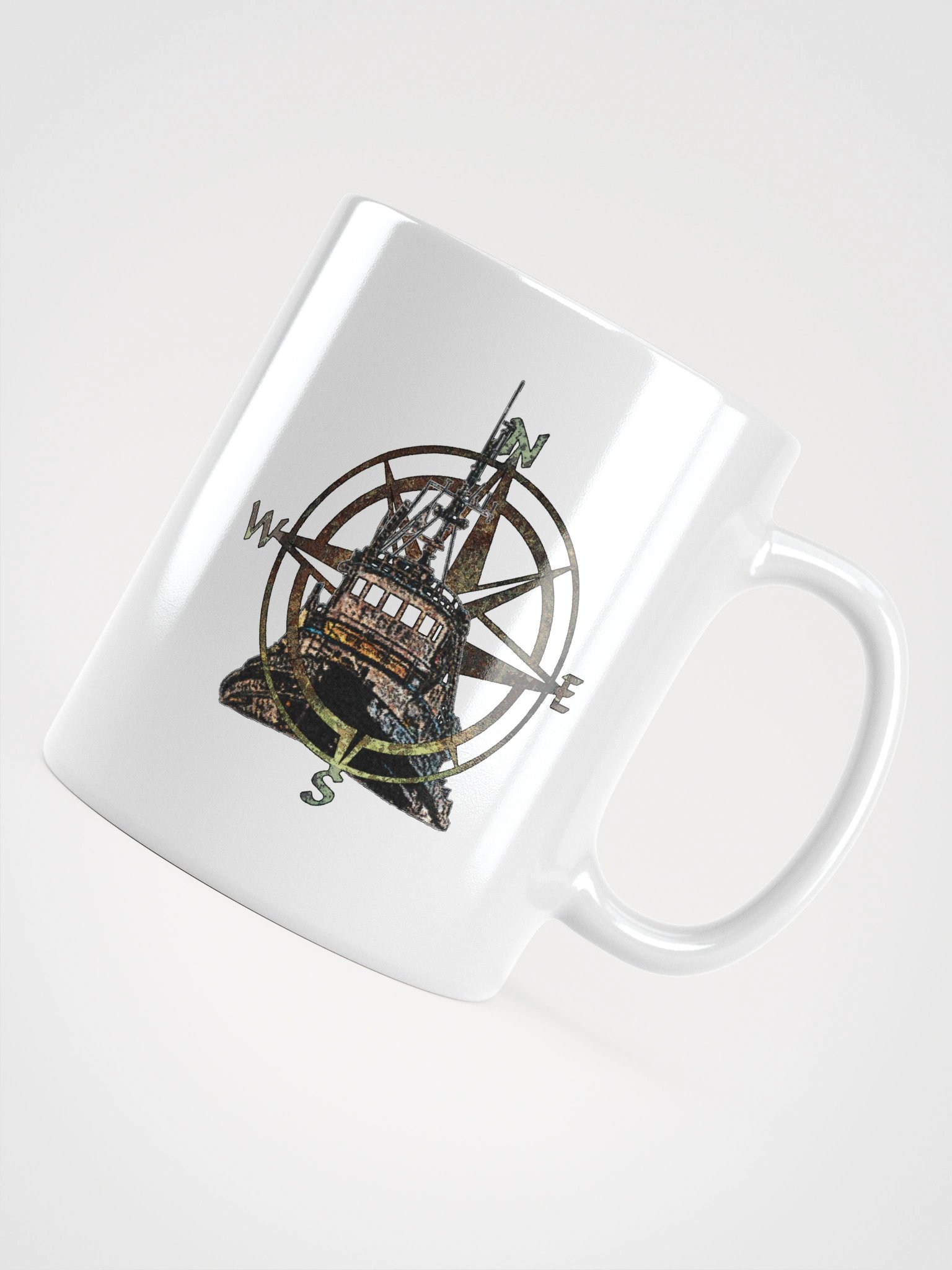 Compass Rose Pacific Falcon Mug 11oz, 15oz, & 20oz product image (5)