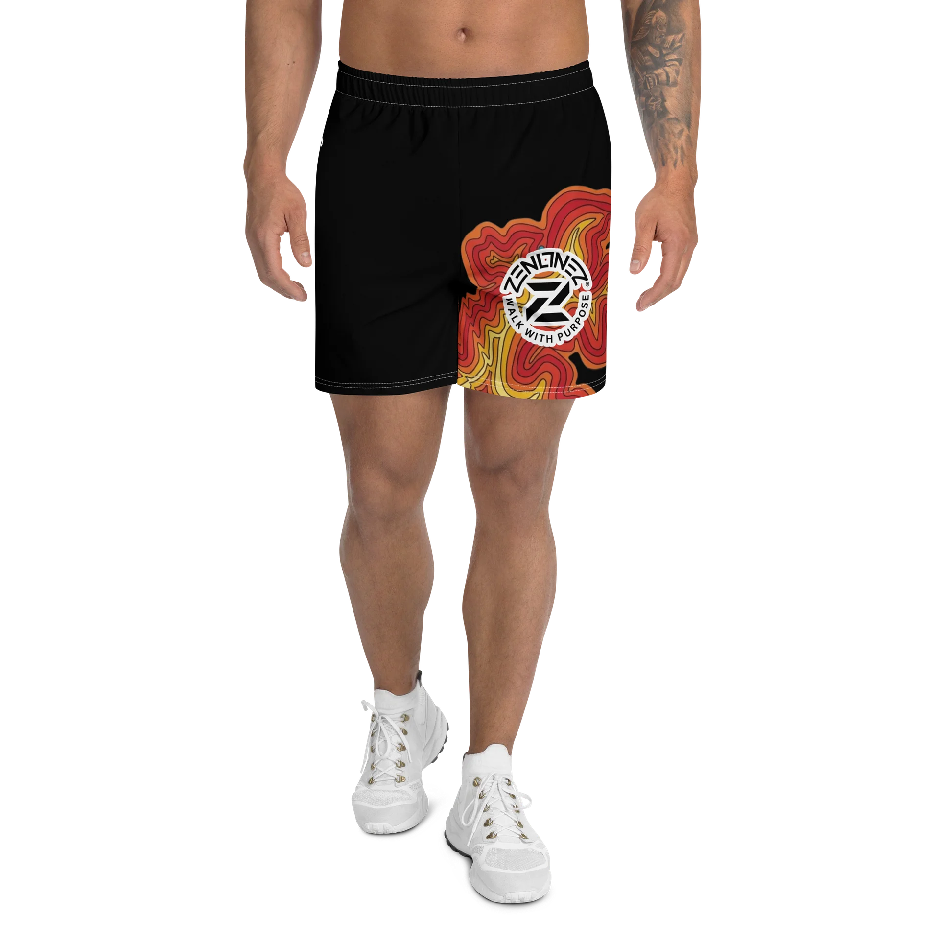 Red Mesa Athletic Long Shorts product image (1)