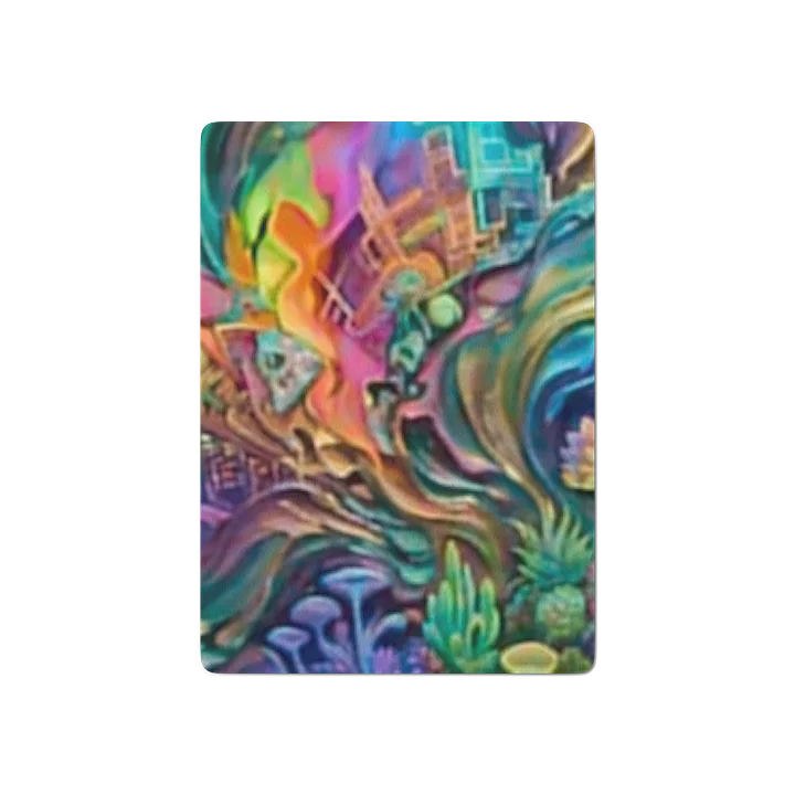 Psychedelic Swirl Poker Deck product image (1)