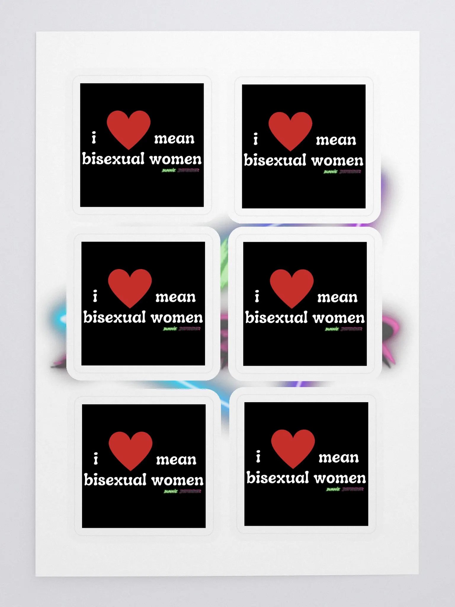 Mean Bi Bi Sticker Set product image (3)