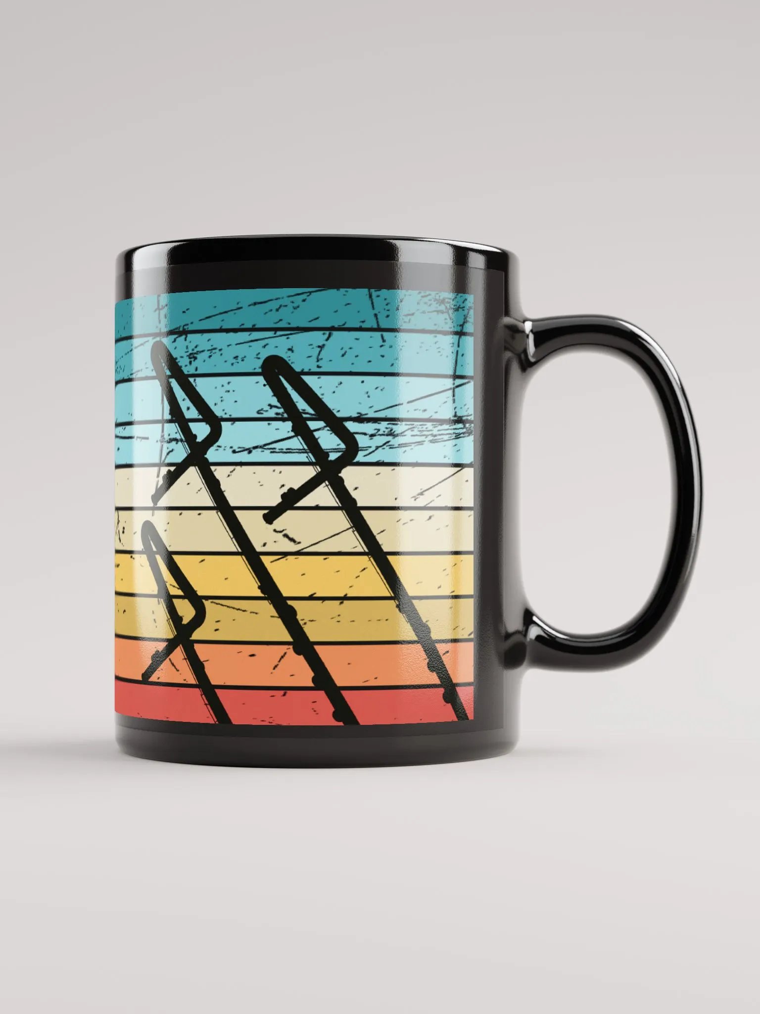 Retro Abstract Flute Mug - Contro product image (1)