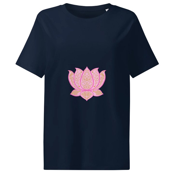 Golden Lotus Organic T-Shirt product image (1)
