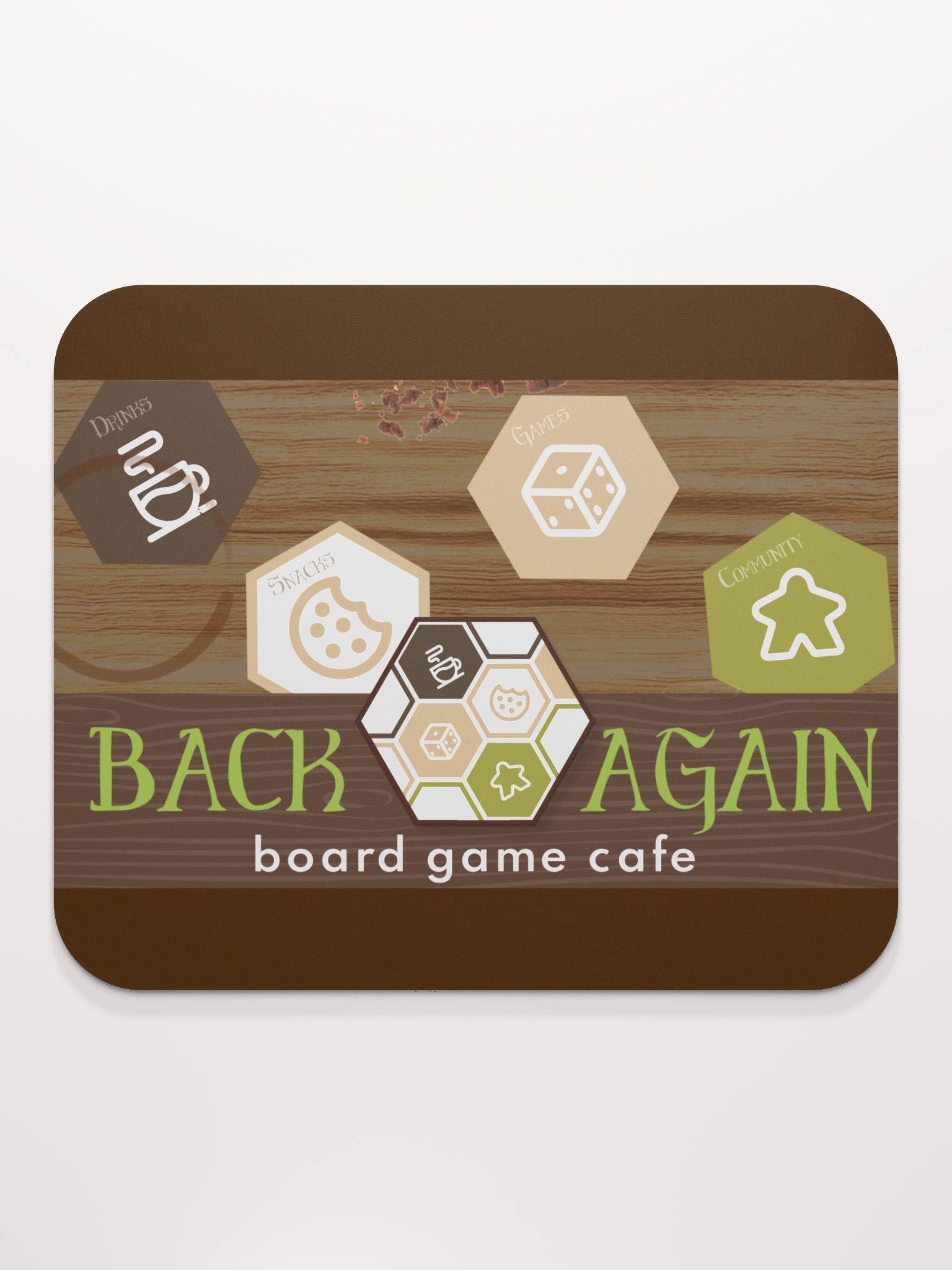 Board Game Cafe Mousepad product image (2)