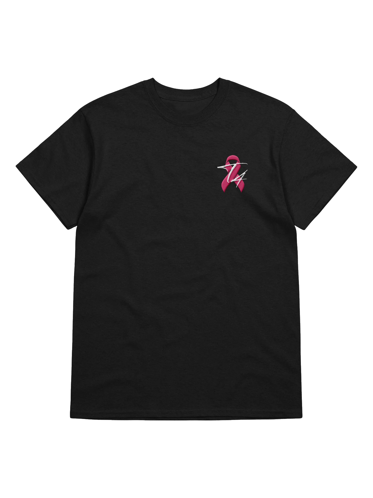 T4 Logo Pink Ribbon Awareness T-Shirt product image (17)