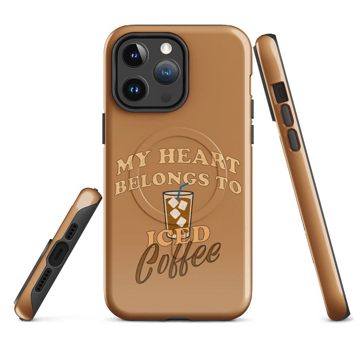 Iced Coffee Love MagSafe® Compatible Tough Case for iPhone product image (2)
