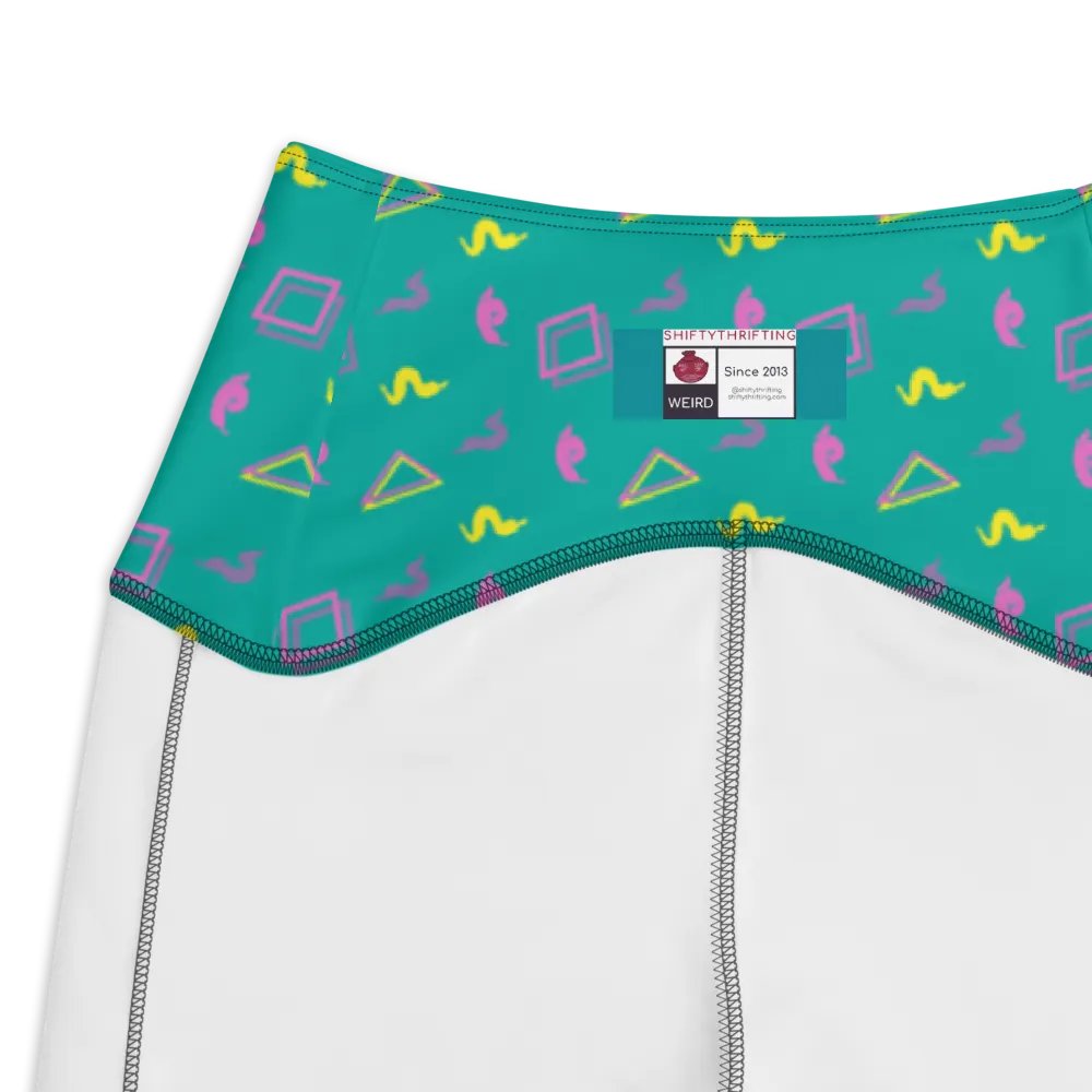 Oh Worm? teal pattern pocket leggings product image (4)