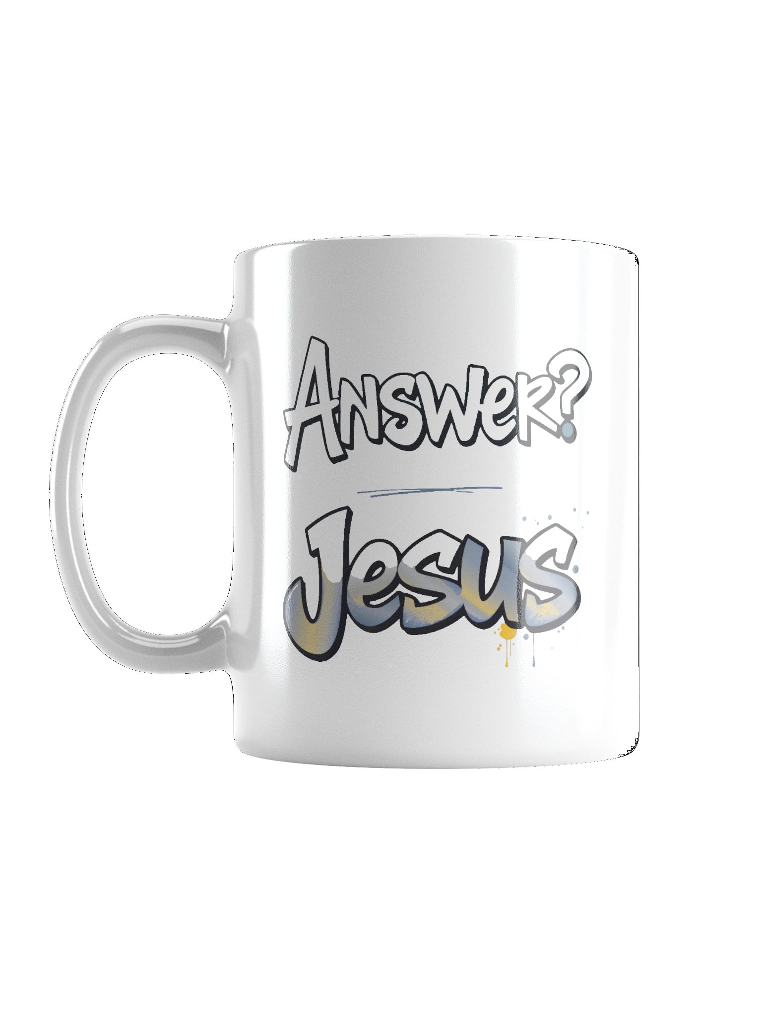 Answer Is Jesus Faith Mug product image (2)