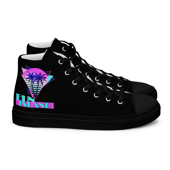 CANVAS SHOES WOMENS BLACK product image (2)