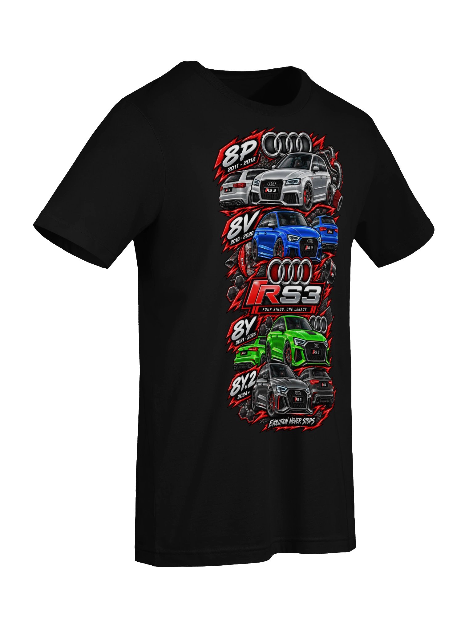 Audi RS3 Evolution Tee product image (8)