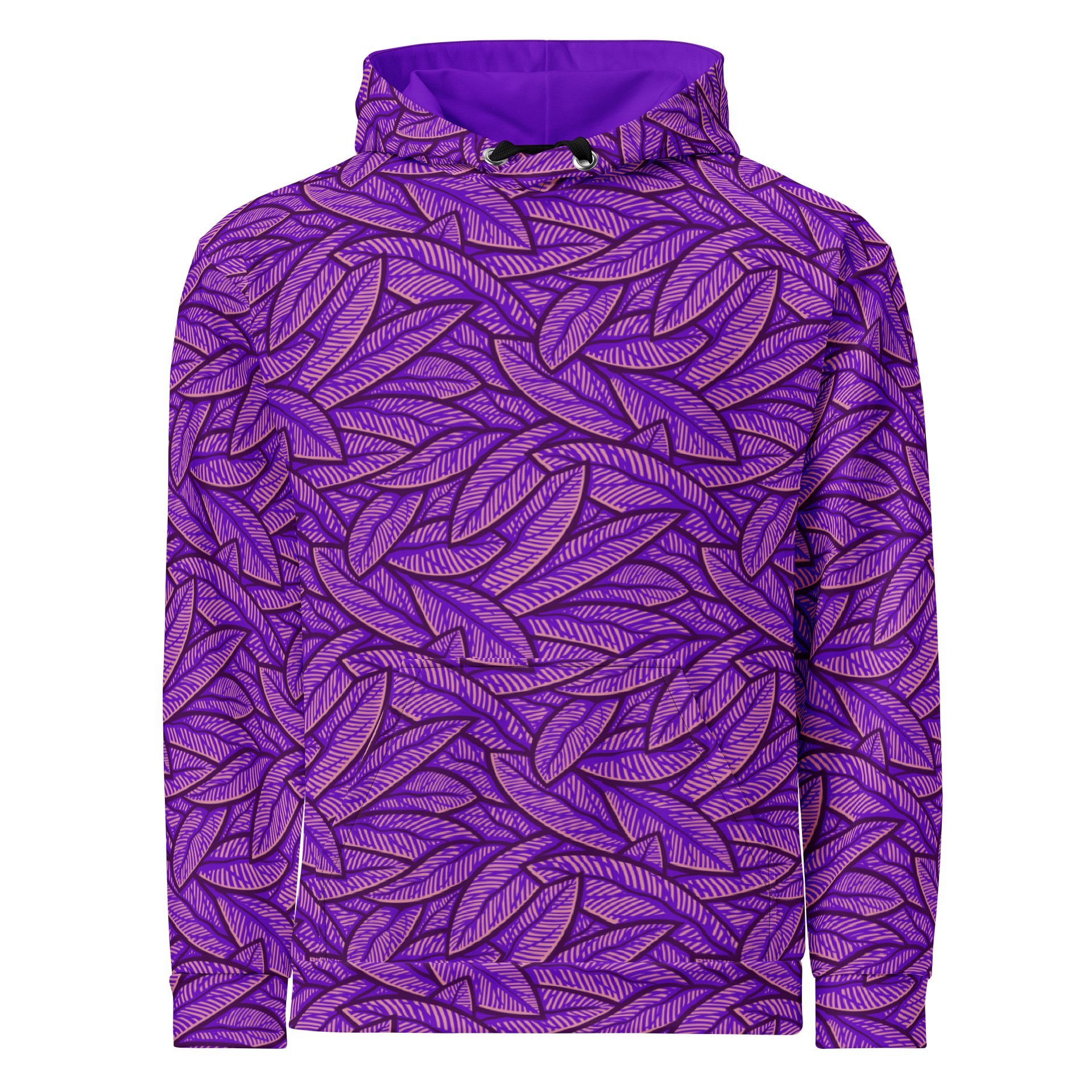Magenta Leafs - Unisex Hoodie product image (1)