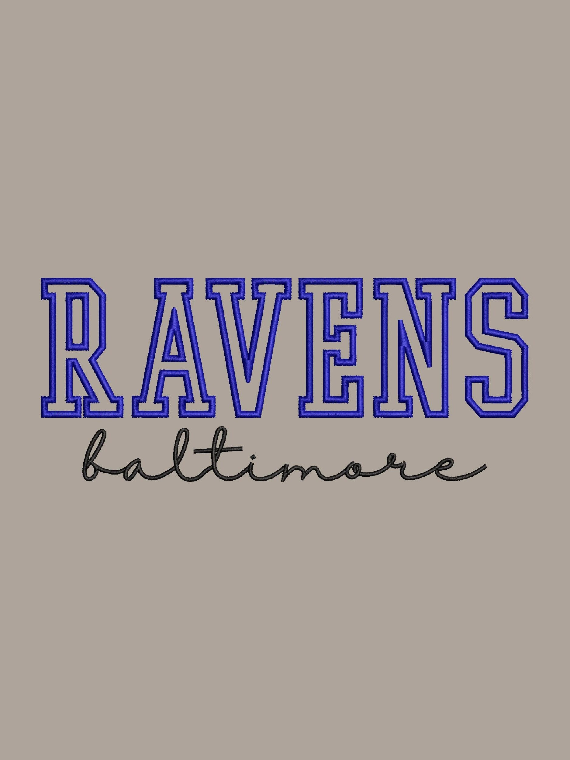 NFL RAVENS APPLIQUE product image (1)