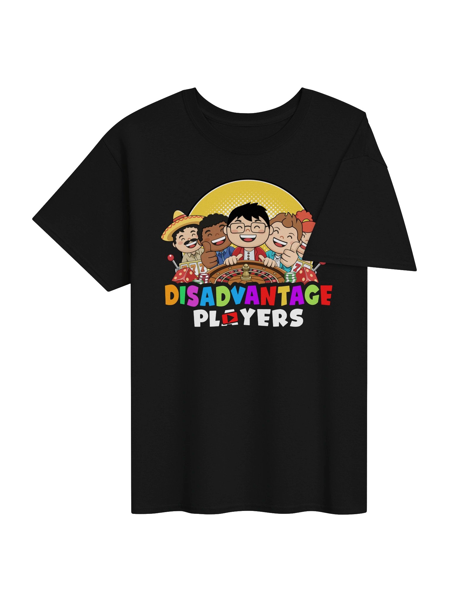 Disadvantage Players T-Shirt - Black product image (5)