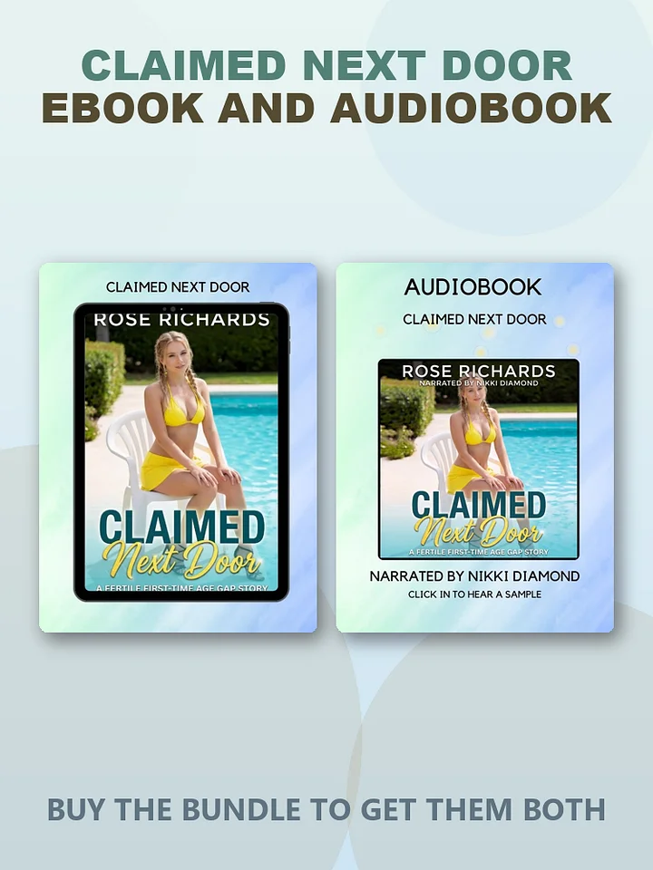 Claimed Next Door: Ebook + Audiobook Bundle product image (1)
