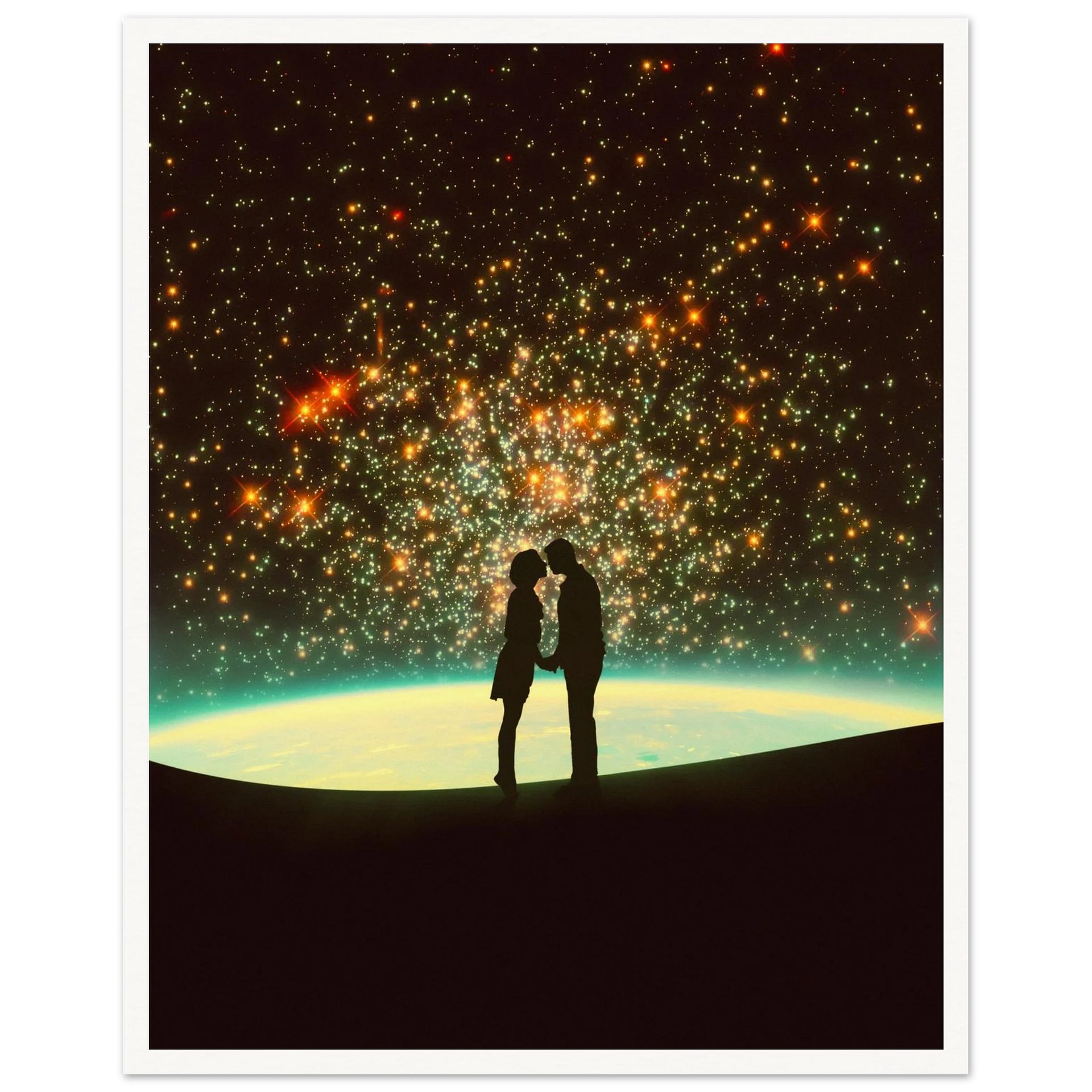 A Cosmic Kiss Wall Art product image (4)