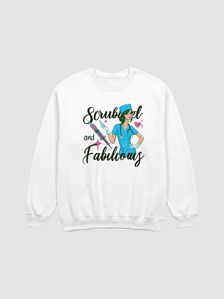 Scrubbed and Fabulous Crewneck Sweatshirt product image (5)