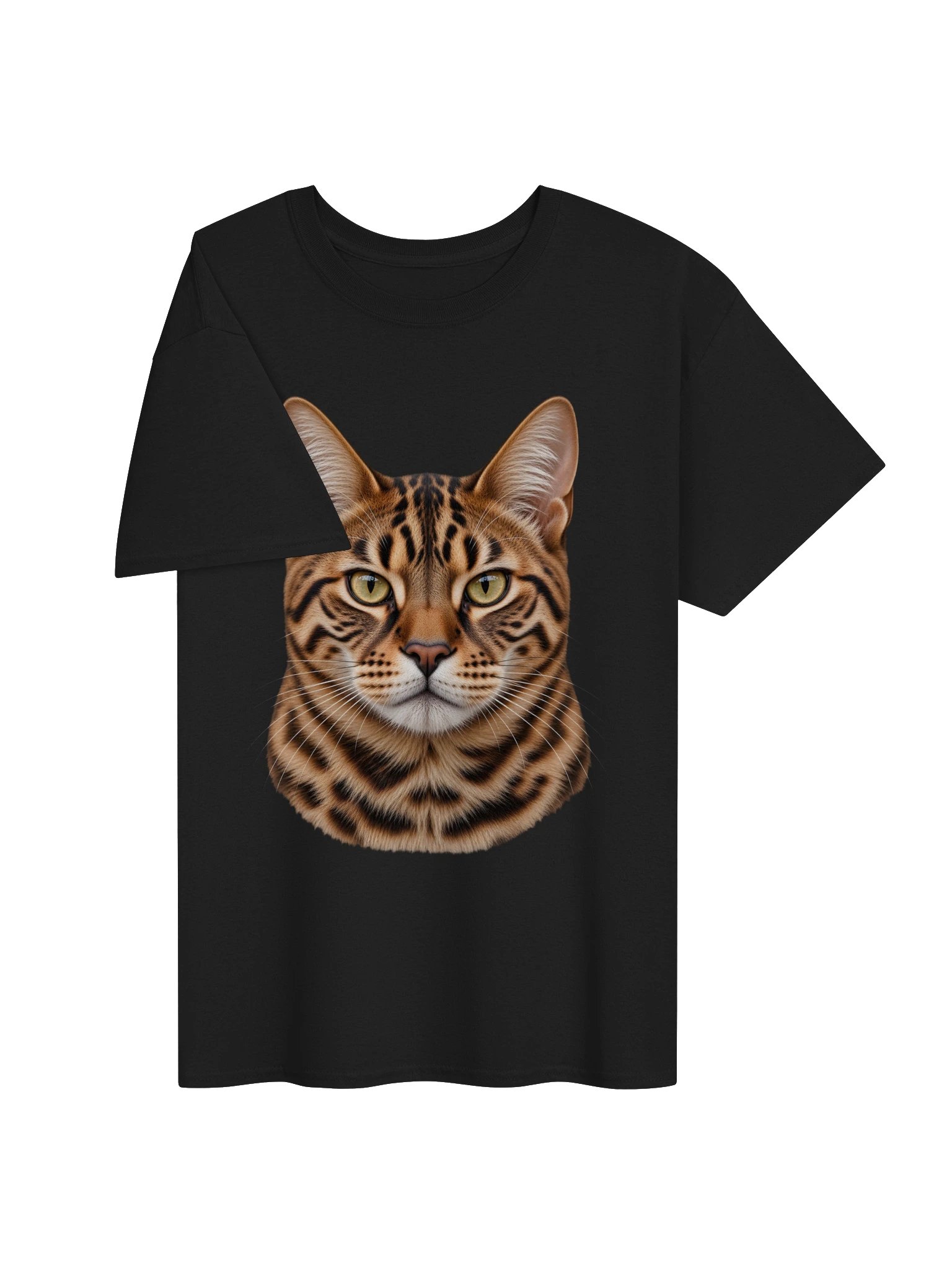 Cat - Bengal (Face) — Unisex Gildan Heavyweight 100% Cotton T-Shirt product image (25)