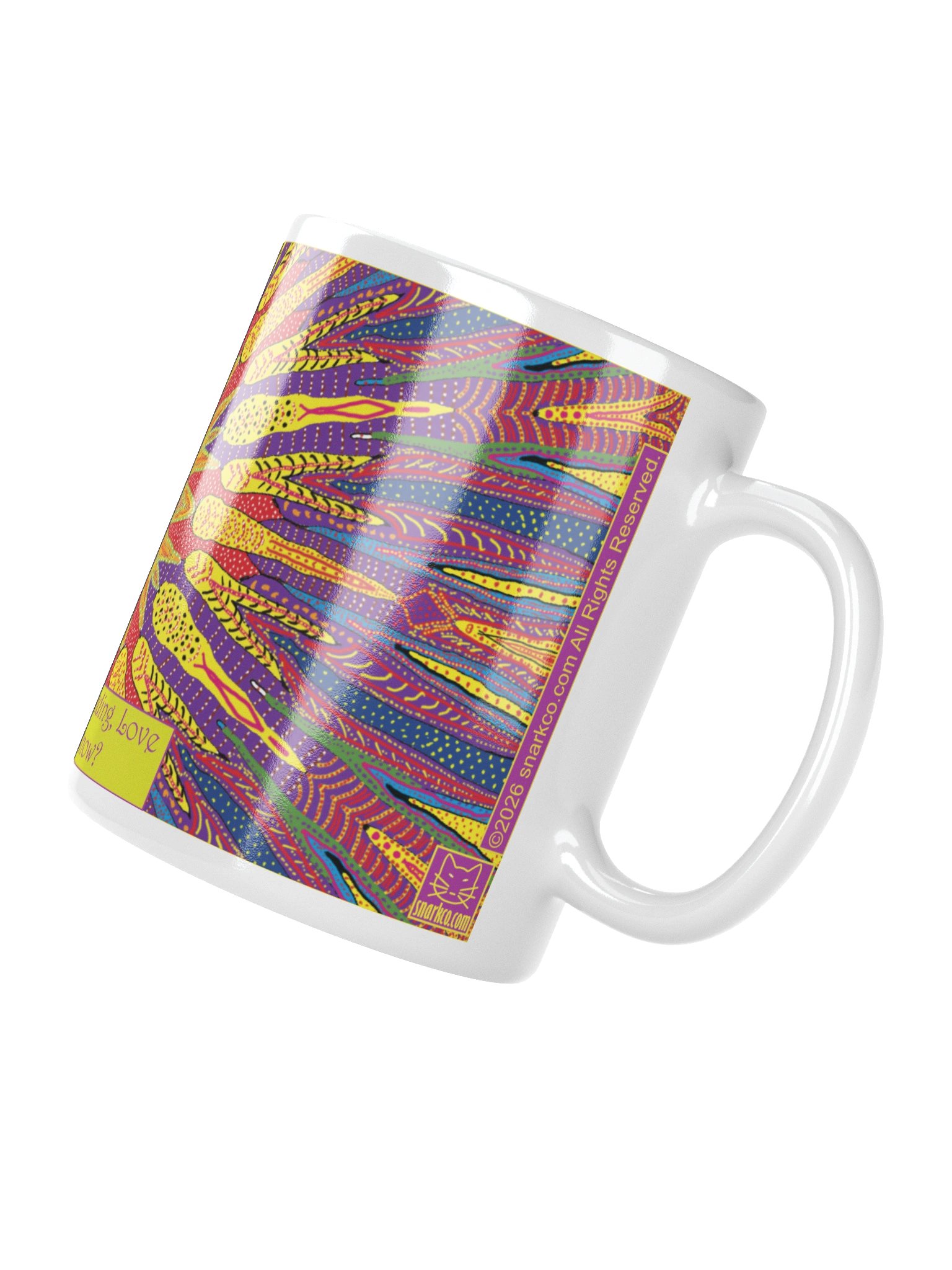 Inspirational mug: "Empathy, Compassion, Understanding, Love. What more do you need to know?" product image (4)