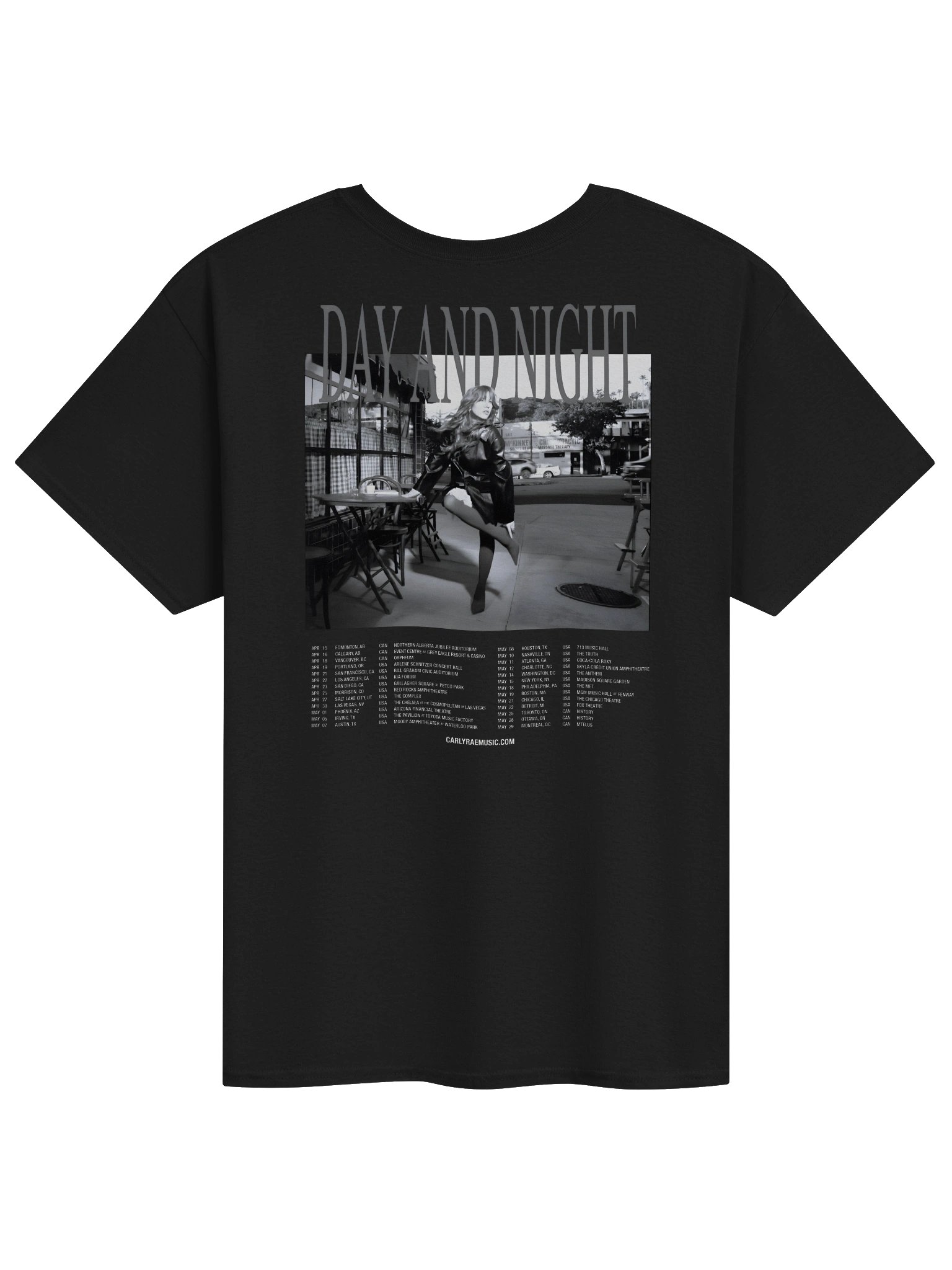 Carly Rae Jepsen Day and Night Tour Merch T-Shirt product image (2)