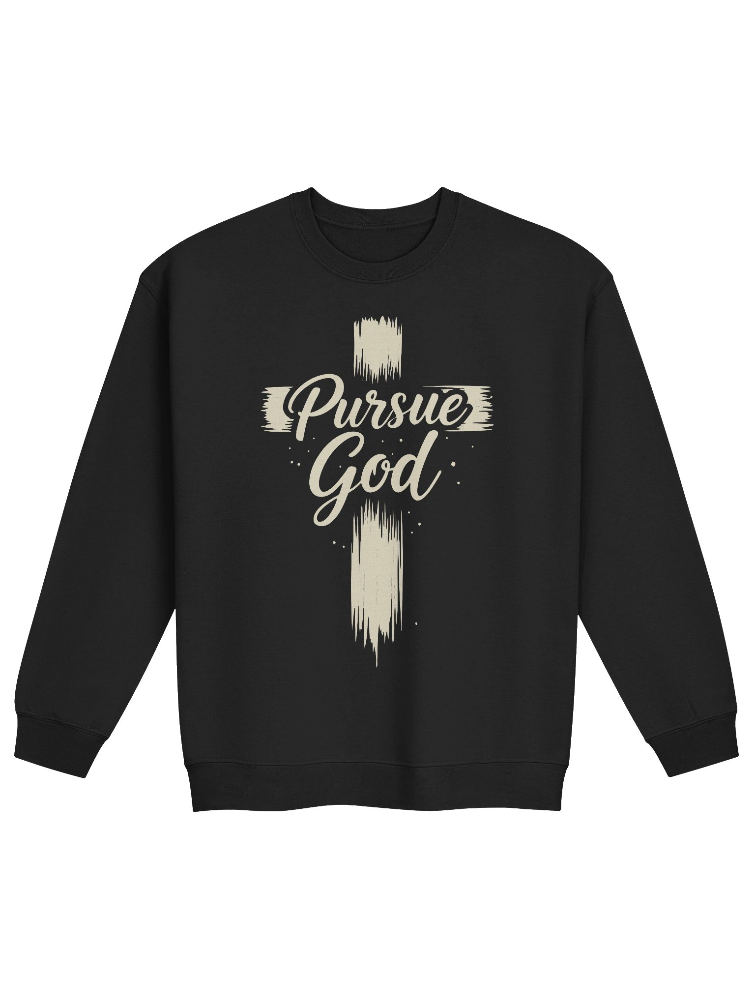 Pursue God T- Shirt Classic Crewneck Sweatshirt product image (1)