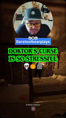 Always safe in mummy’s room. Doktor’s Curse got my blood pressure up. #siege #r6siege #rainbowsix #r6 #rainbow6siege