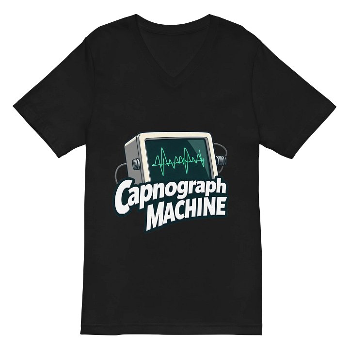 Capnograph Waveform Medical Monitor T-shirt product image (3)
