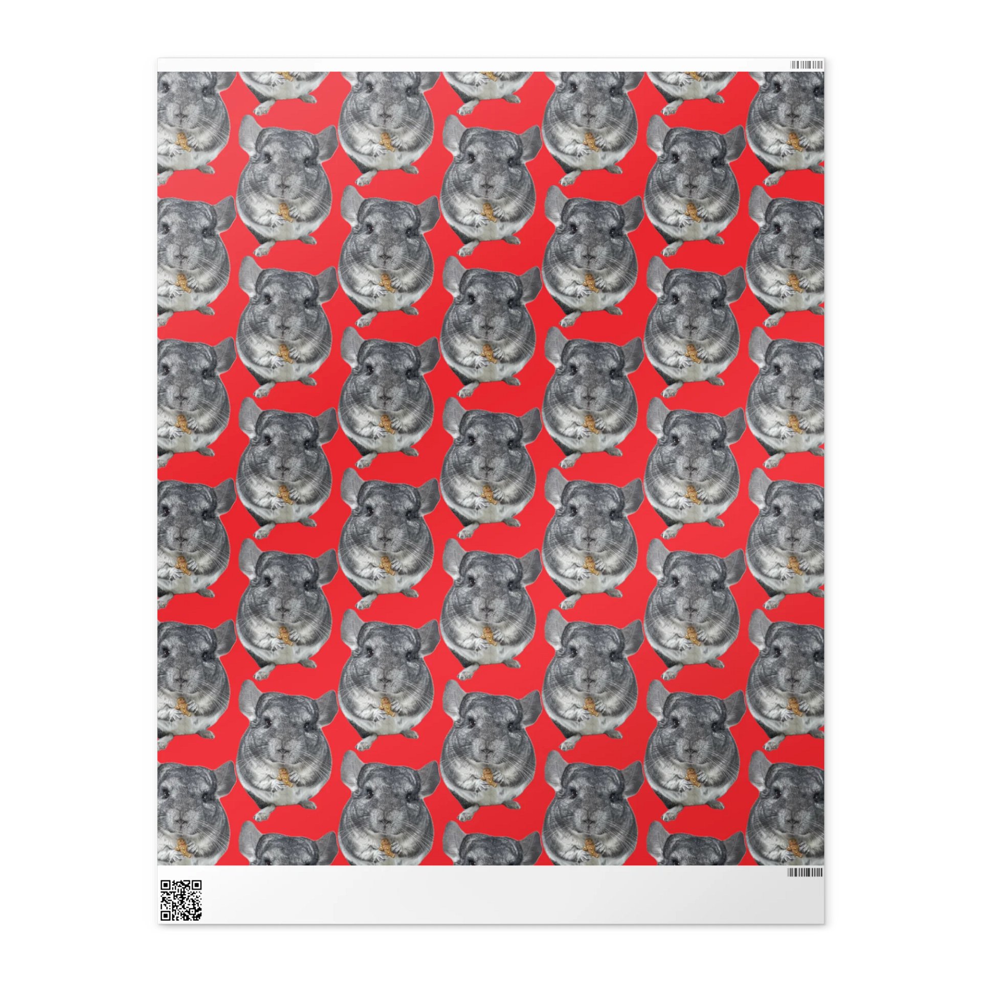 Gingerbread Phil Wrapping Paper product image (2)