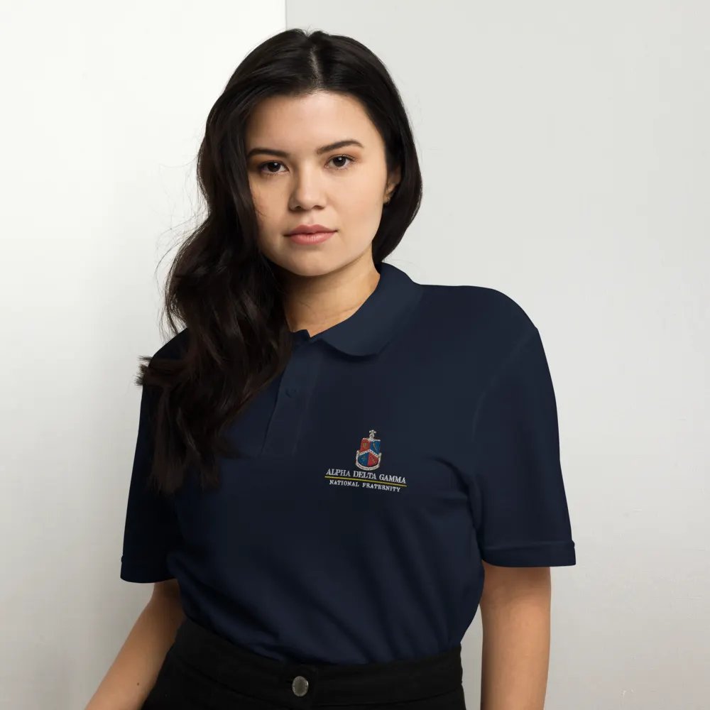 ADG Crest Polo - Navy product image (12)