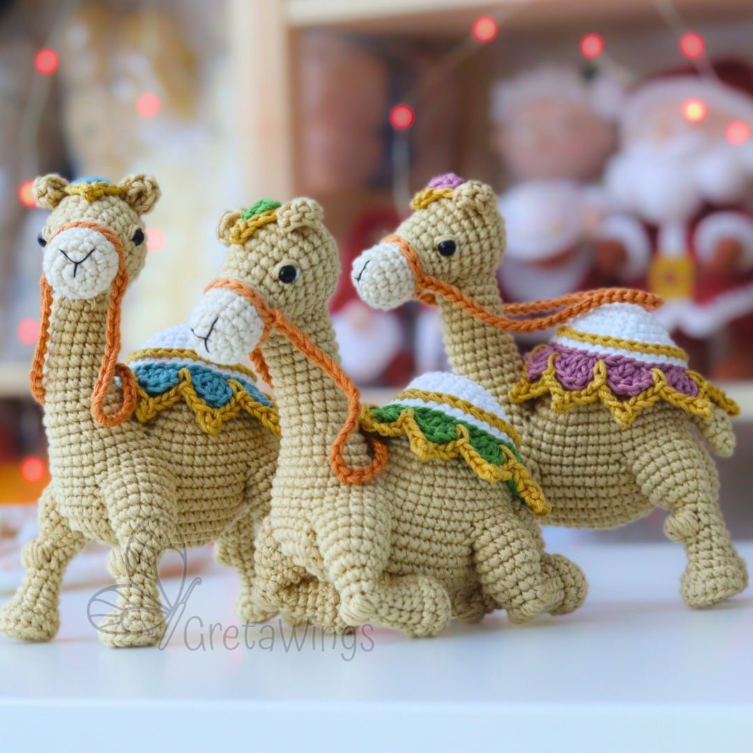 The Holy Family Amigurumi: Complete Nativity Set Pattern Bundle - GretaWings (Digital Download) product image (8)