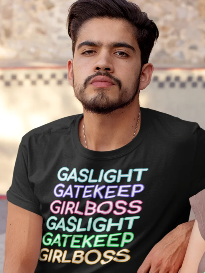 Gaslight Gatekeep Girlboss supersoft unisex t-shirt product image (1)