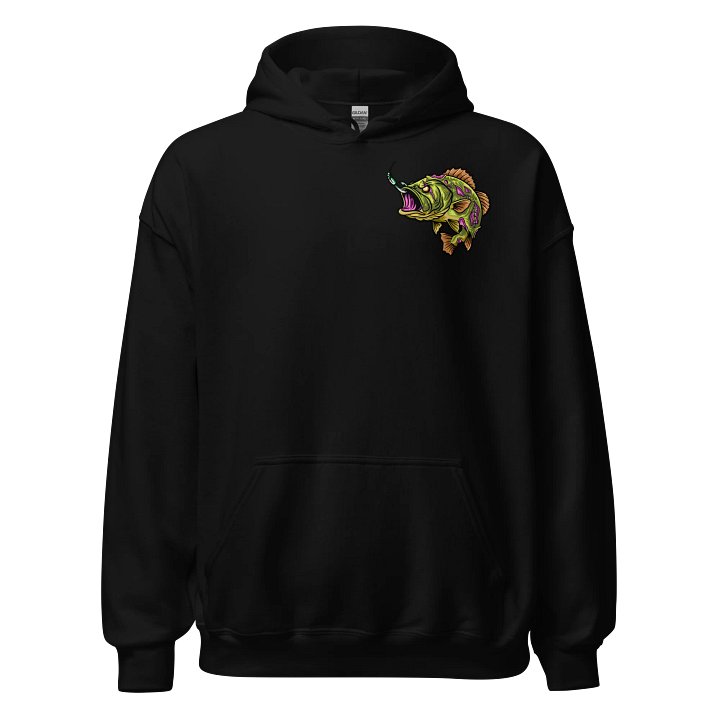 “GOTCHA BITCH” Zombie Fish pullover Hoodie product image (2)