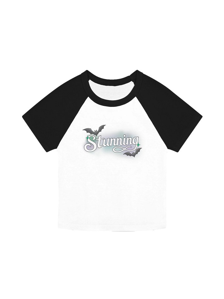 Stunning - White Micro Rib Front logo product image (1)