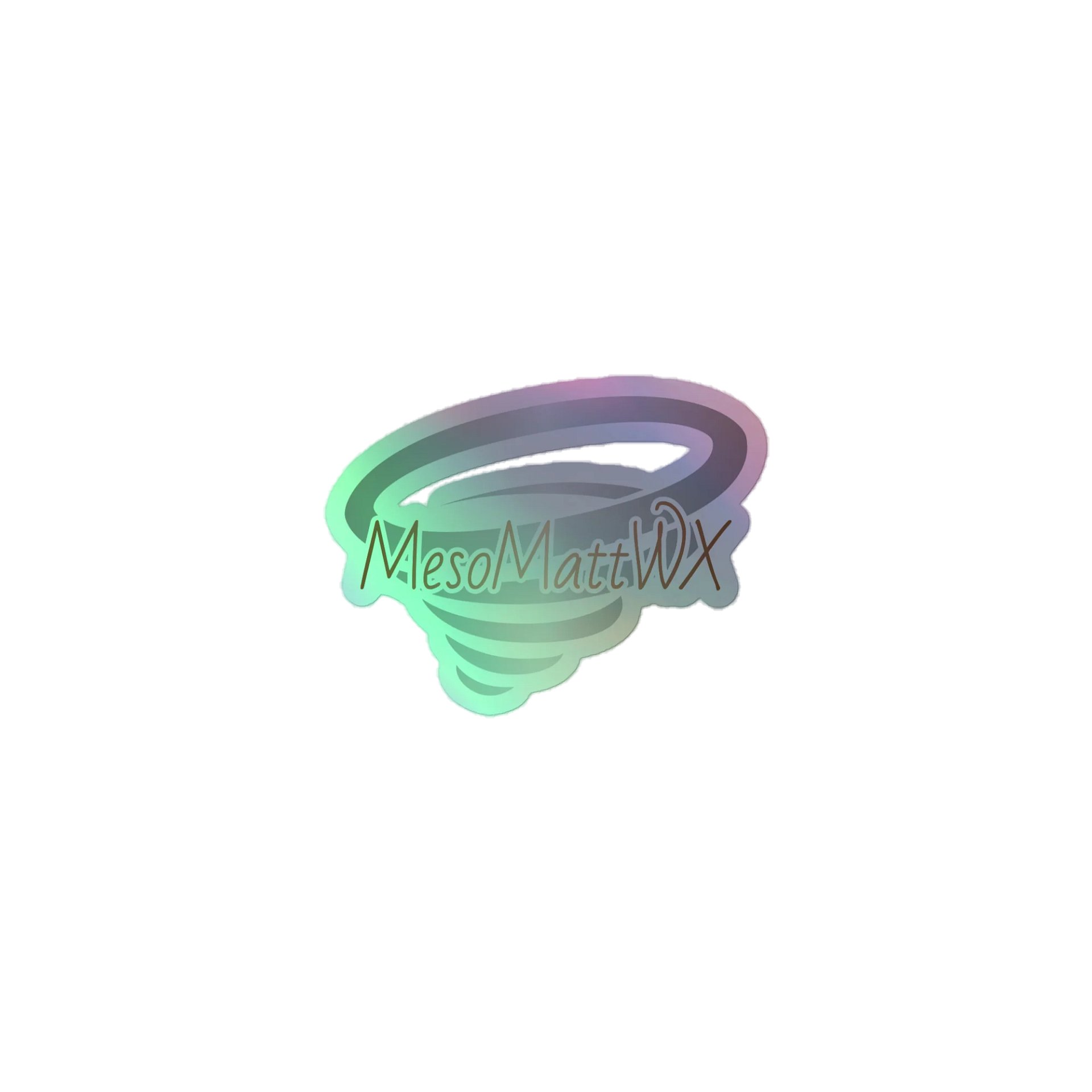 Holographic MesoMatt Sticker product image (1)