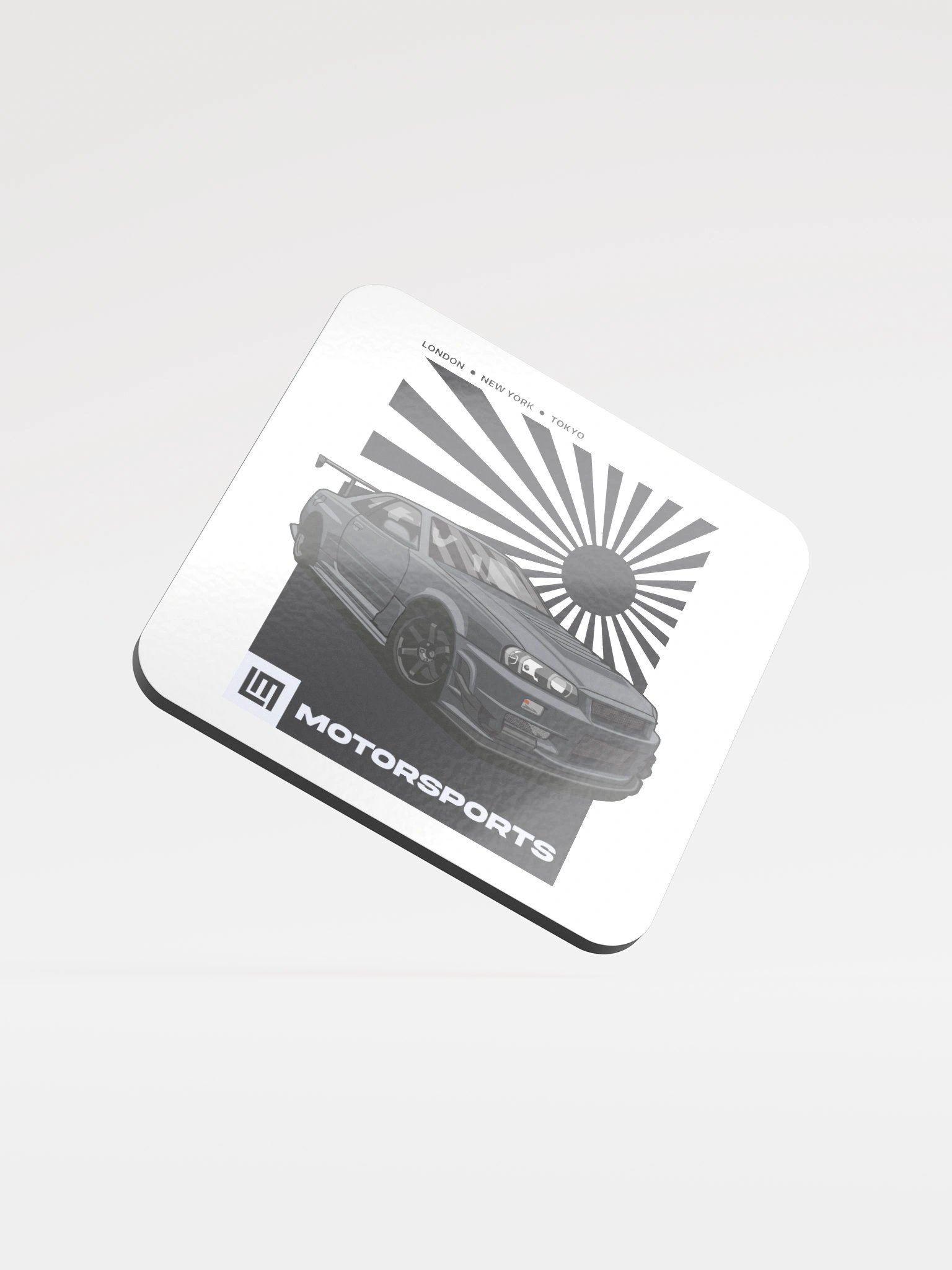 LEM MOTORSPORT BLACK - COASTER product image (1)