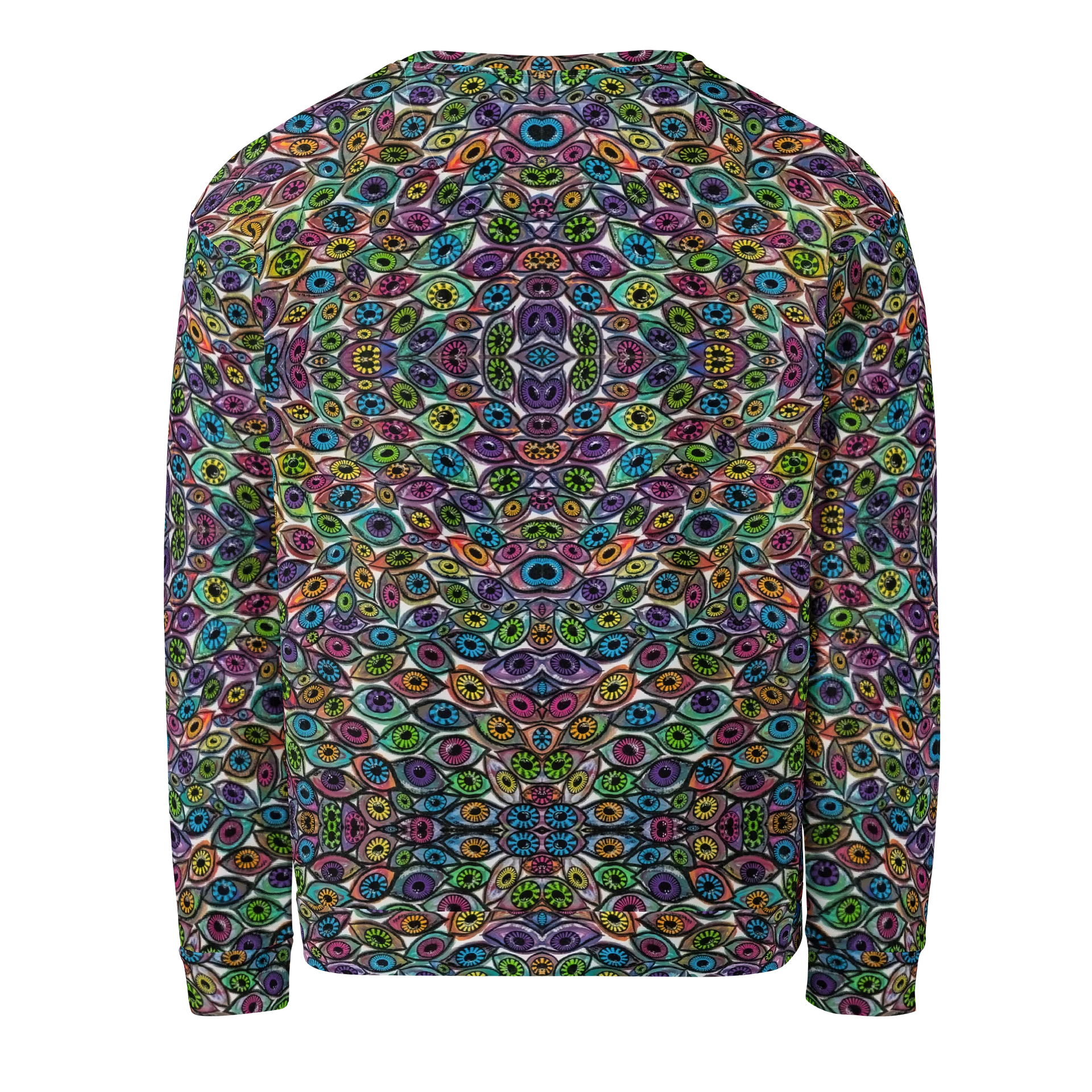 Psychedelic Eyes Recycled Unisex Sweatshirt | Eye See You Too product image (2)