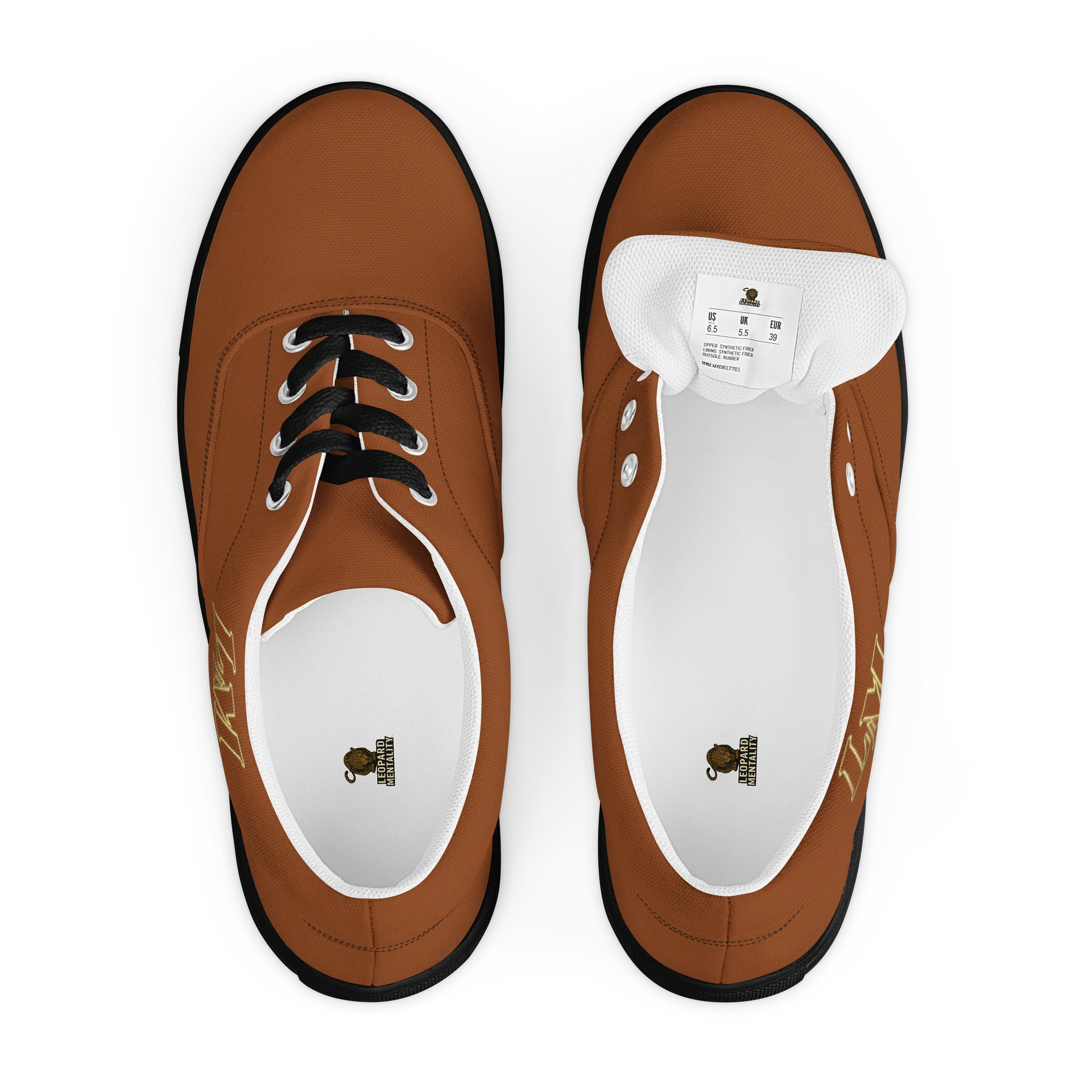 LM Origin™ Claymore Brown Sneakers | Unisex Canvas Shoes product image (9)