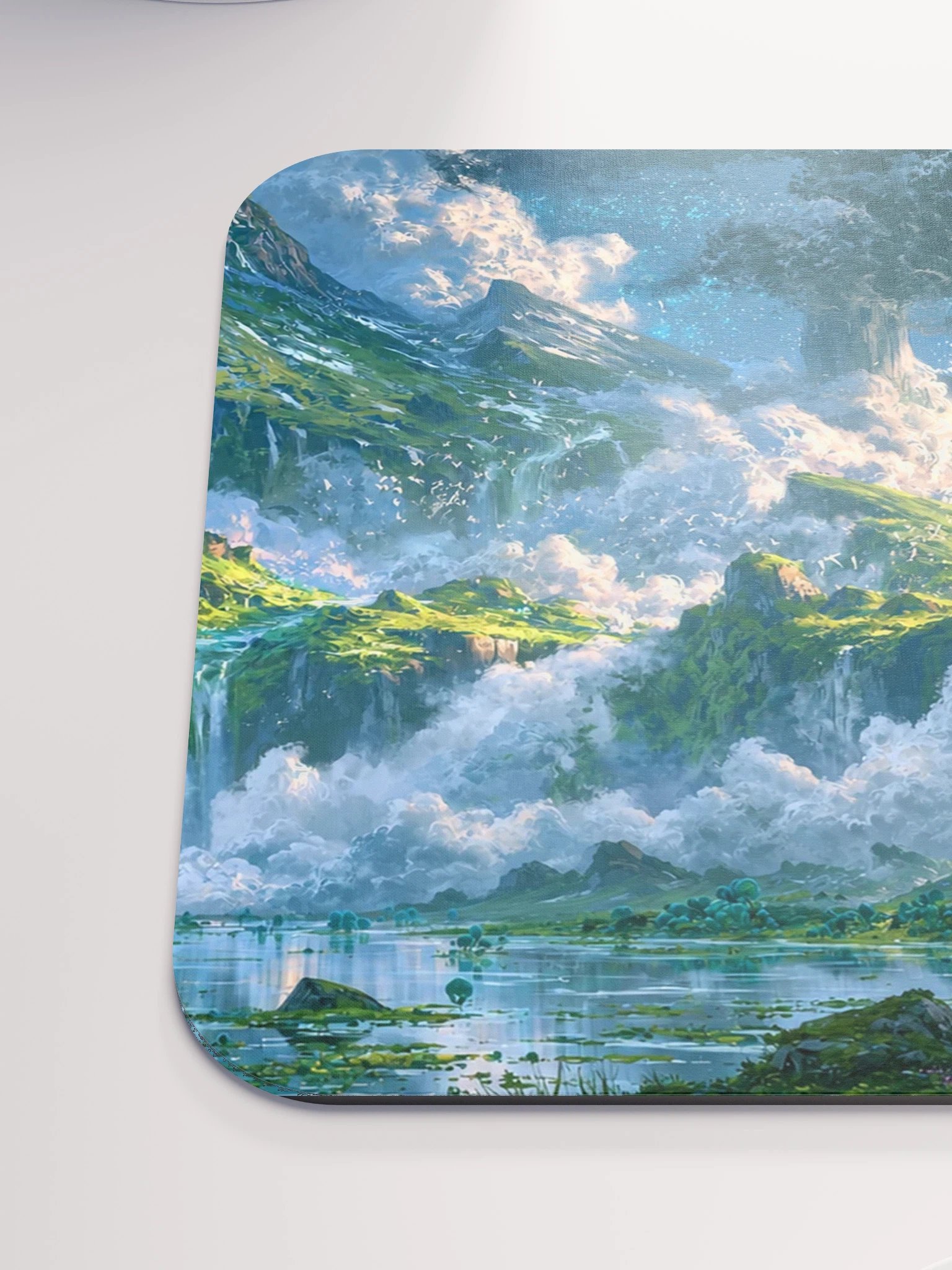 The Emerald Sky Mountains Mousepad product image (6)
